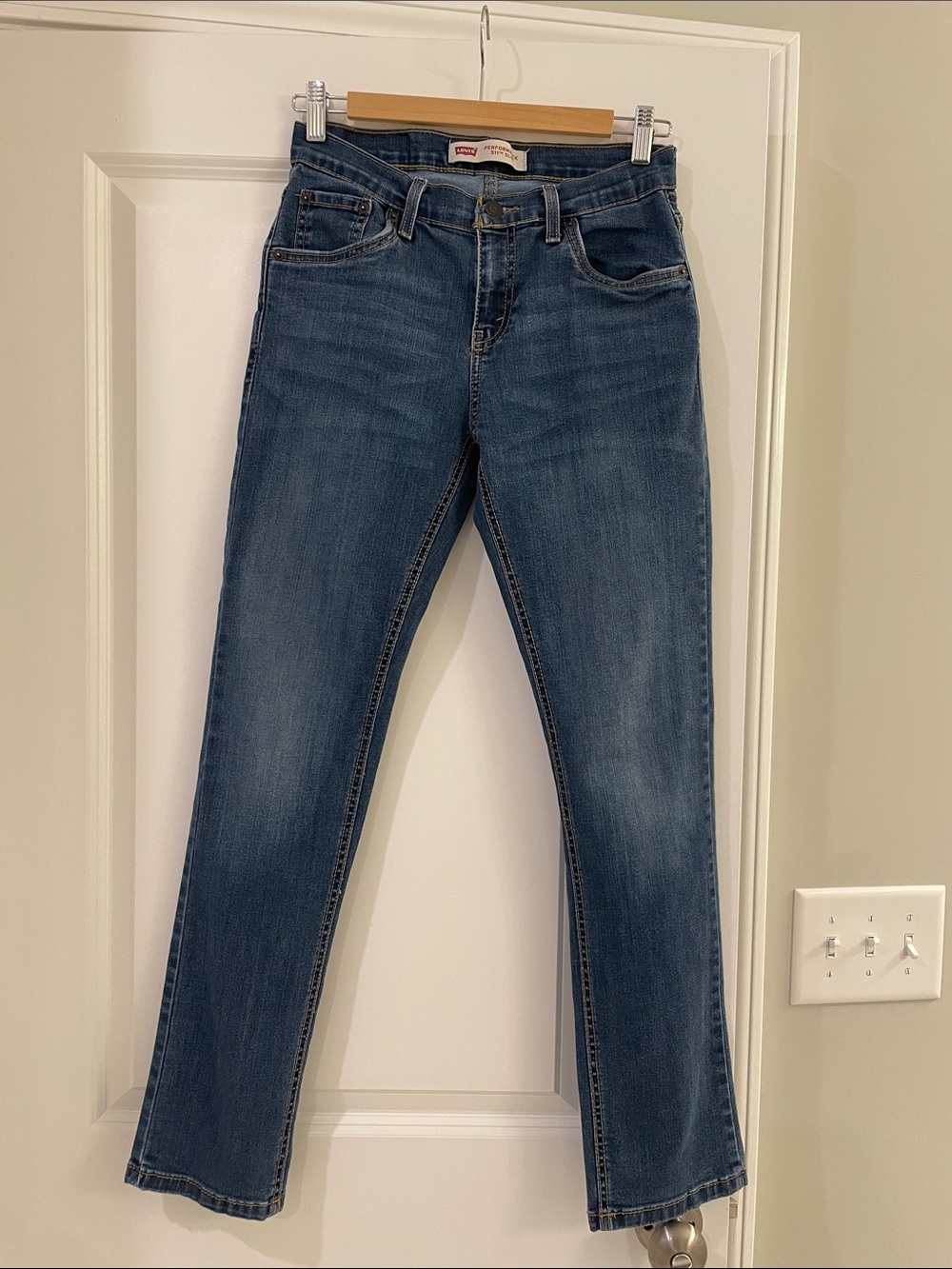 Levi 511 Women's Blue Slim Straight Jeans